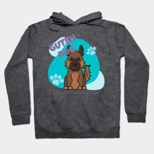 Guten Dog German Shepherd Dog GSD Alsatian Hoodie